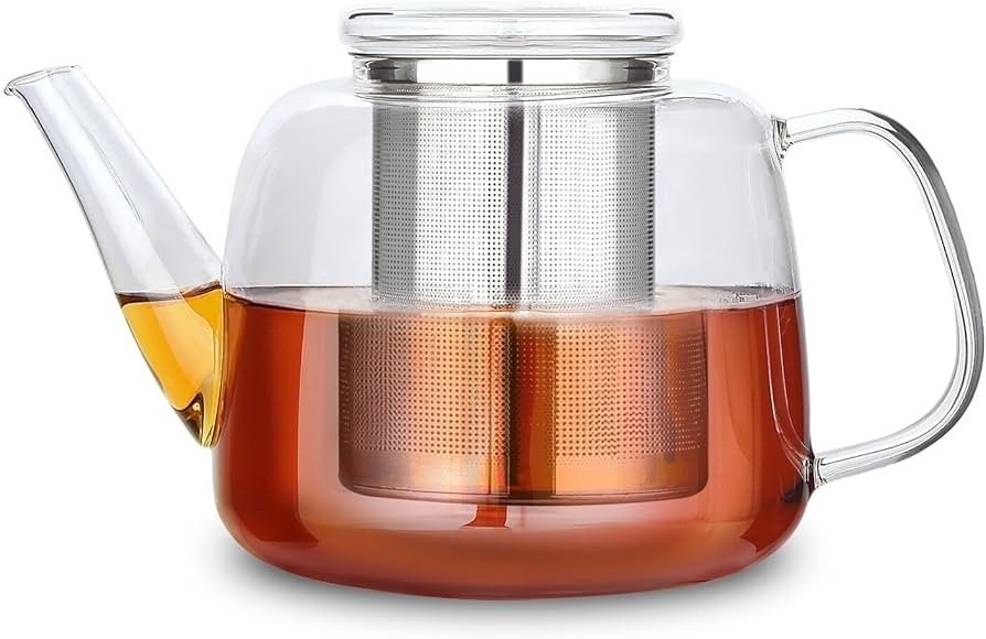 Teiera in vetro borosilicato 1500 ml in offerta da Happy Casa