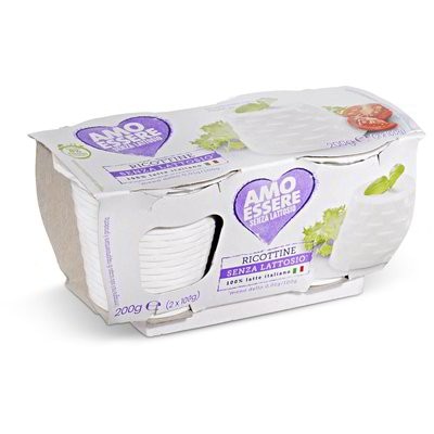 Ricottine 2 x 100 g AMO ESSERE in offerta da Eurospin