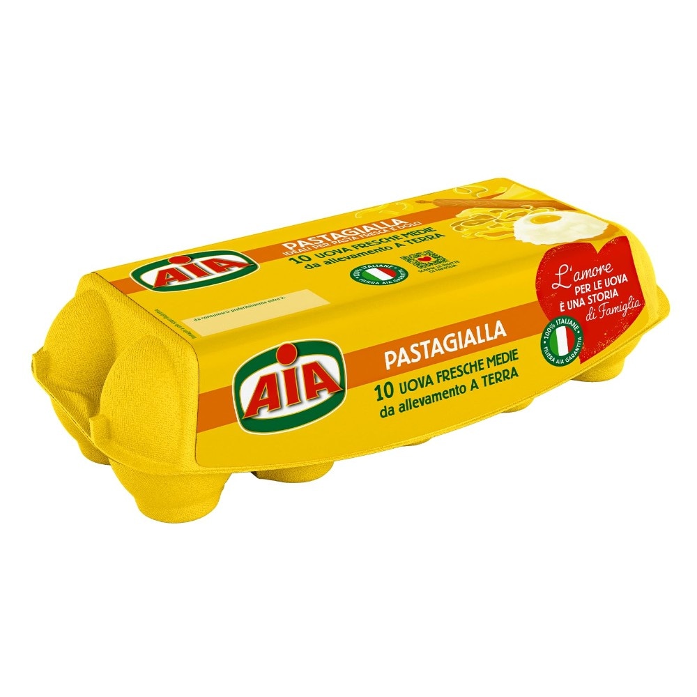 Uova Pasta Gialla M 10 pezzi AIA - Offerta nel negozio ALDI