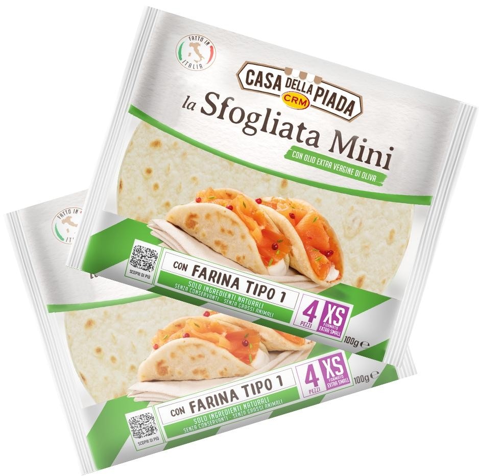 Mini Piadina 100 g Casa della Piada CRM in offerta da Carrefour