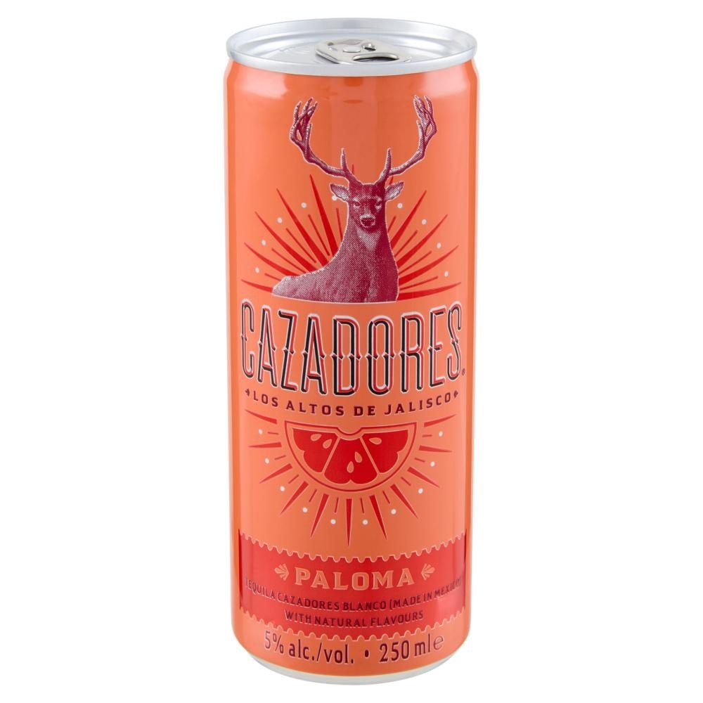 Cocktail Paloma Cazadores in lattina 250 ml in offerta da Carrefour