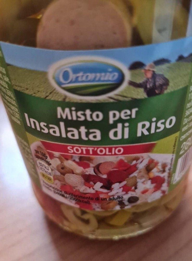 Condimento per Insalata di Riso Sottolio Ortomio 280 g - Offerta nel negozio Penny