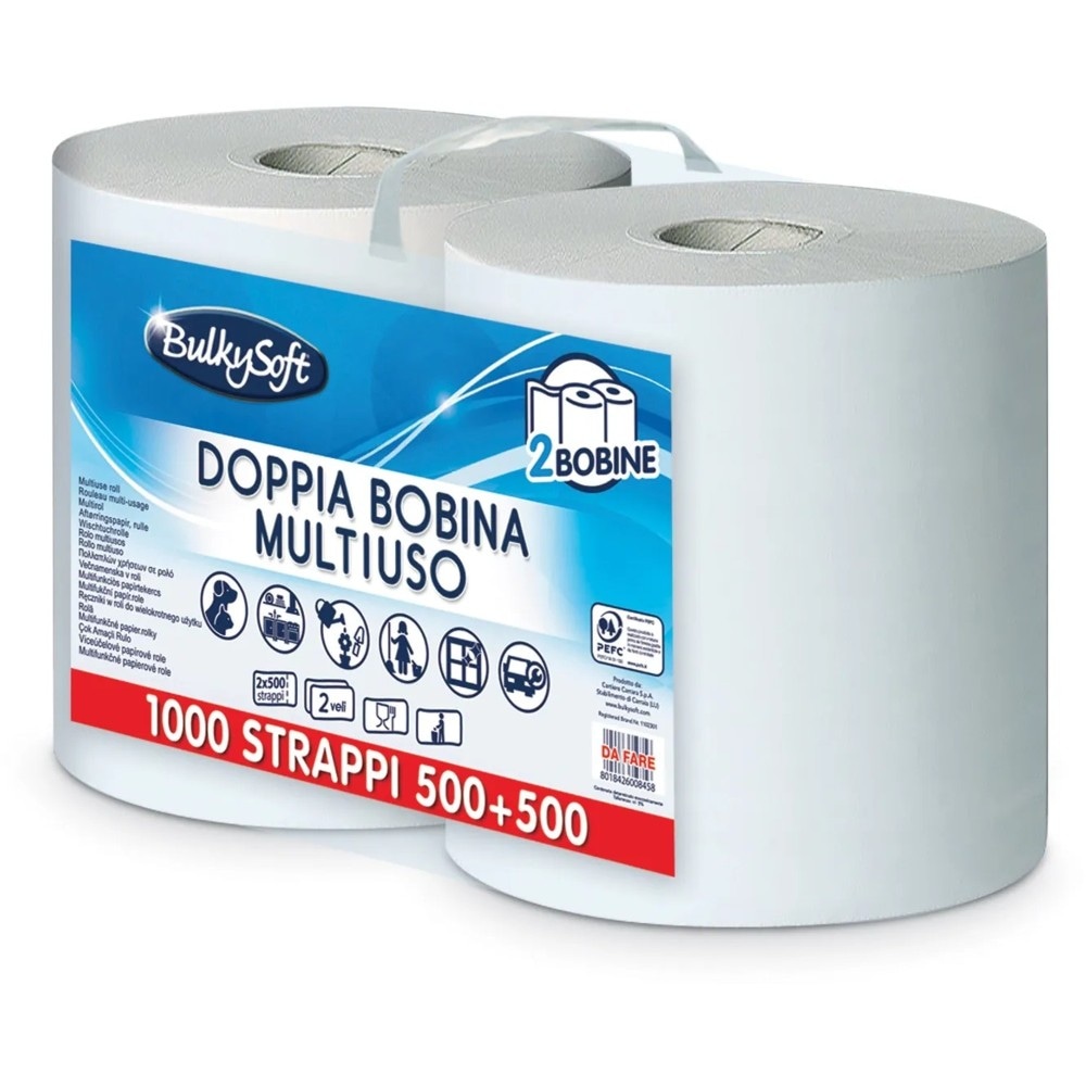 Penny bobina 2 pz - 2 veli - 500 strappi in offerta da Penny