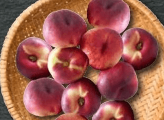 Nettarine bianche piatte g 500 in offerta da Bennet