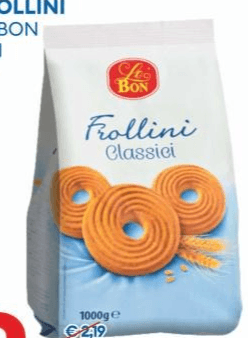 Frollini Classici 1 kg in offerta da MD