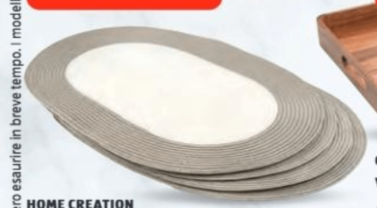 Tovagliette intrecciate 4 pezzi Home Creation - Offerta nel negozio ALDI