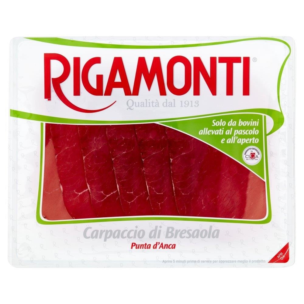 Carpaccio di bresaola Punta d'Anca Rigamonti 2x90 g in offerta da DeSpar