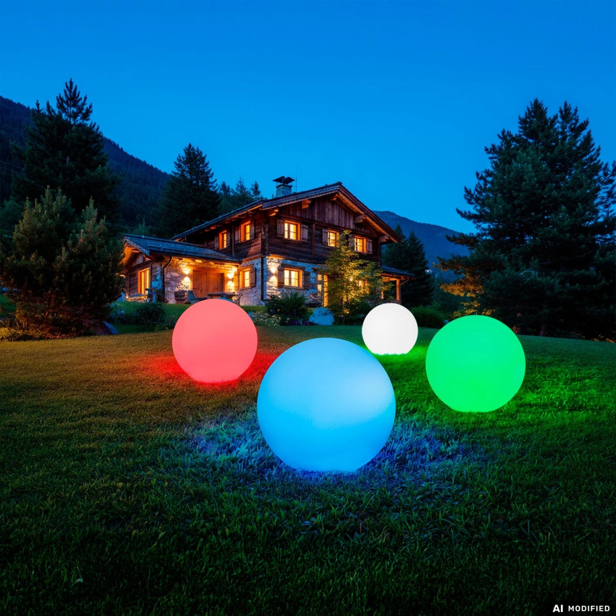 Lampada solare LED multicolor in offerta da Happy Casa
