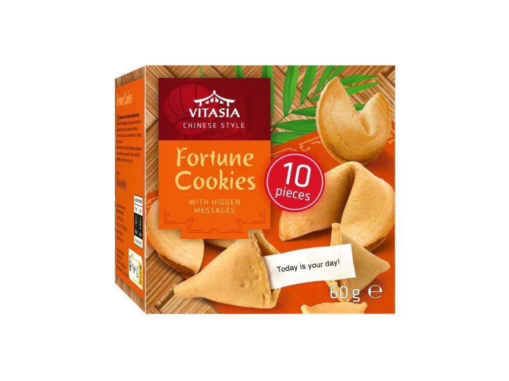 VITASIA Biscotti della fortuna 10 pezzi, 60 g in offerta da Lidl