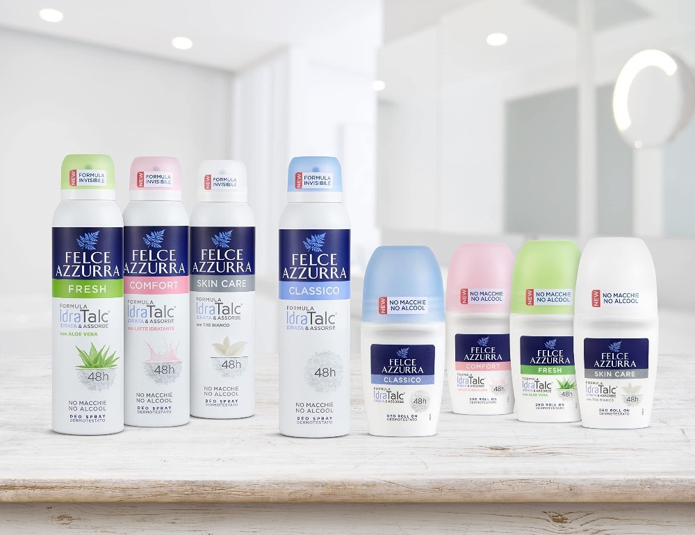 Deodorante Spray e Roll On Felce Azzurra 150 ML e 50 ML - Offerta nel negozio Maury's