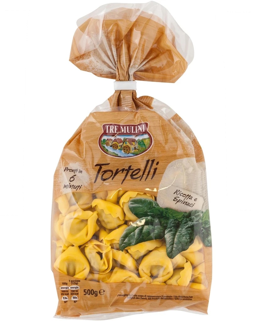 Tortelli Ricotta e Spinaci 500 g Tre Mulini in offerta da Eurospin