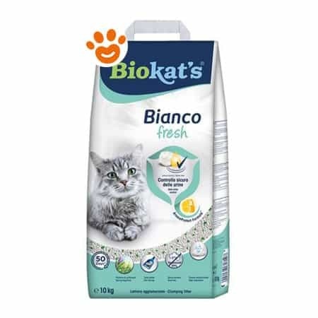 Lettiera Bianco Fresh 7 kg BIOKAT'S in offerta da Esselunga