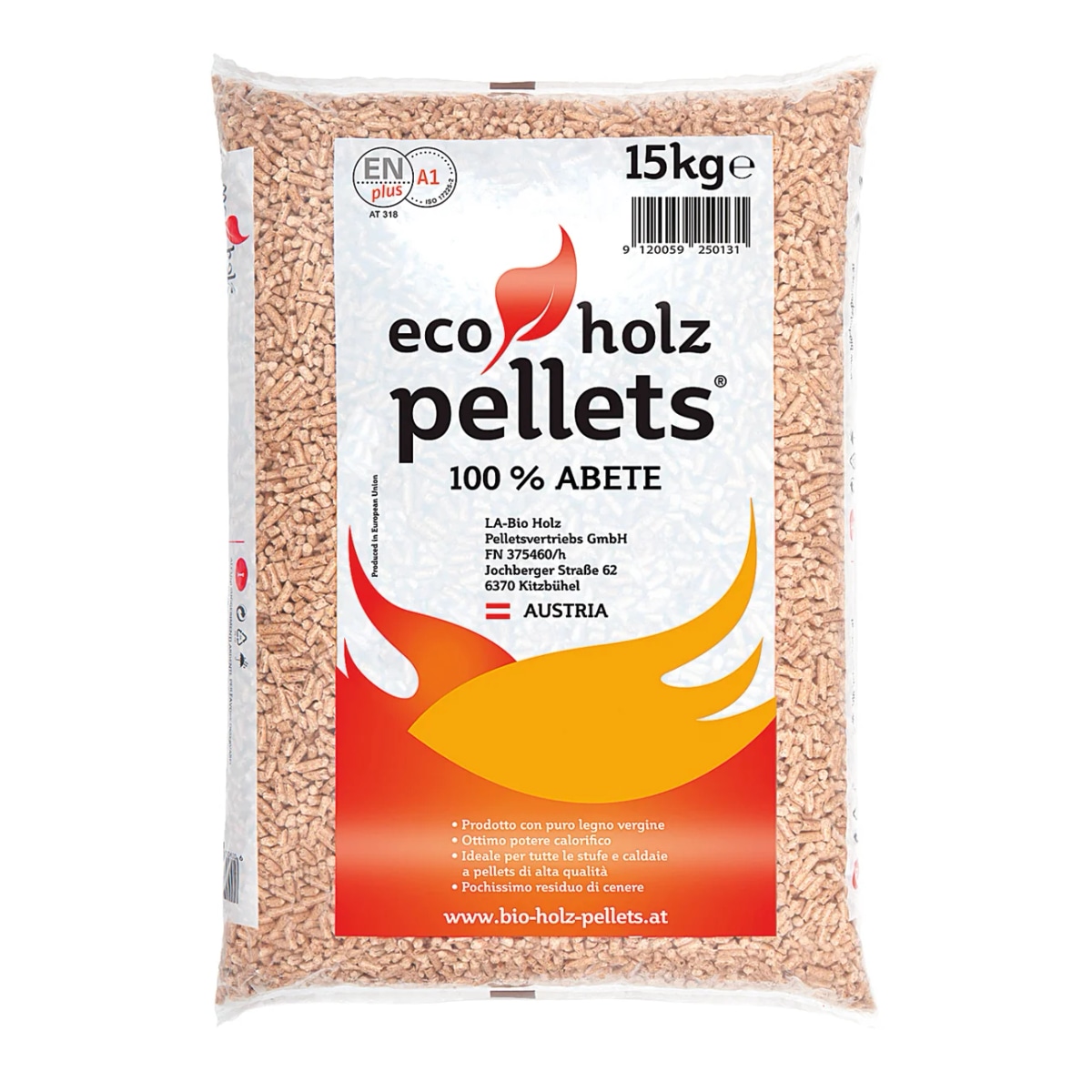 Pellet Eco Holz 15 kg in offerta da DeSpar