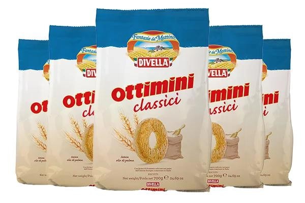 Biscotti Ottimini Divella 900 g in offerta da Esselunga