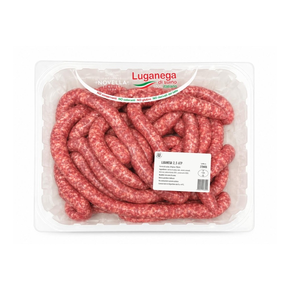 Salsiccia Luganega di suino Confezione risparmio in offerta da Carrefour