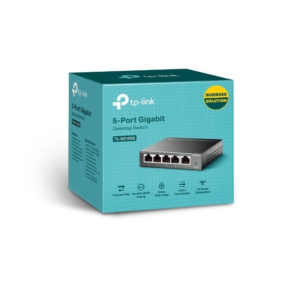 TL‑SG105S Switch Gigabit Ethernet TP-Link - Offerta nel negozio Euronics