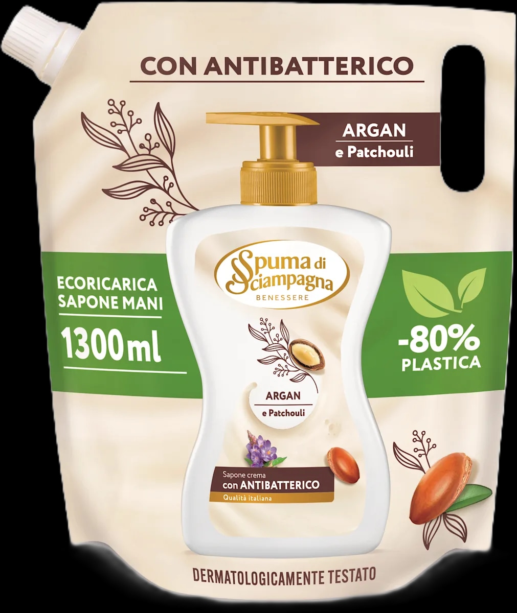 Sapone liquido Spuma di Sciampagna 1300 ml in offerta da MD