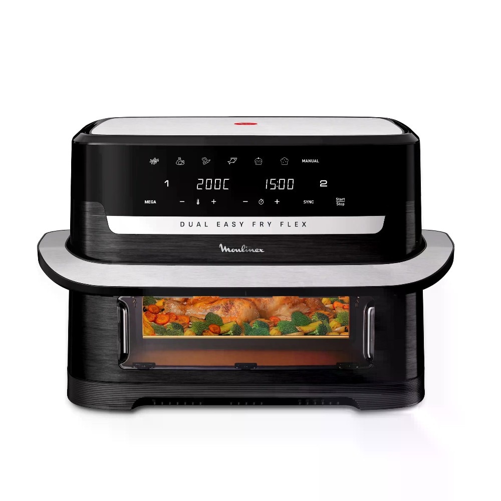 Dual Easy Fry Flex friggitrice ad aria EZ292D 9 L Moulinex - Offerta nel negozio Unieuro