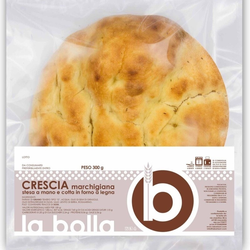 Crescia marchigiana 300 g LA BOLLA in offerta da Iper La grande i