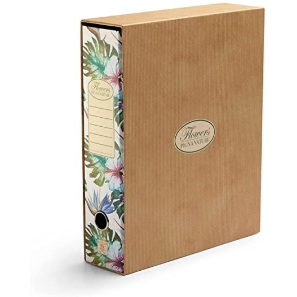 Registro Pigna Nature Flower dorso 8 in offerta da Il Gigante