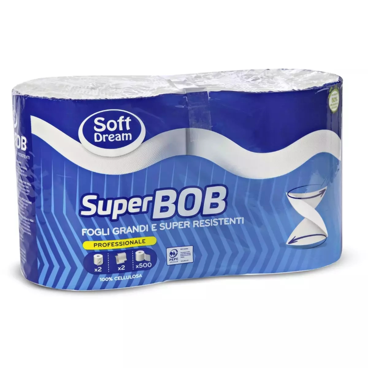 Bobina Superbob 2 rotoli Soft Dream in offerta da Eurospin