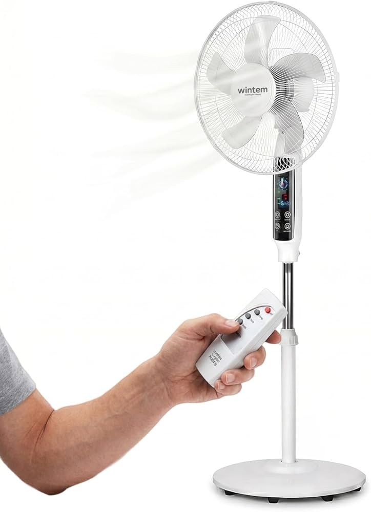 Ventilatore Piantana Programmabile con Telecomando - Offerta nel negozio Carrefour