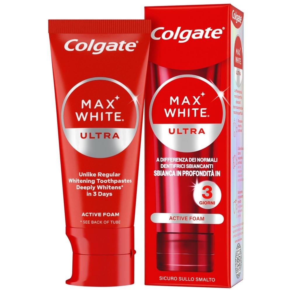 Colgate dentifricio Ultra Max White 50 ml in offerta da Carrefour