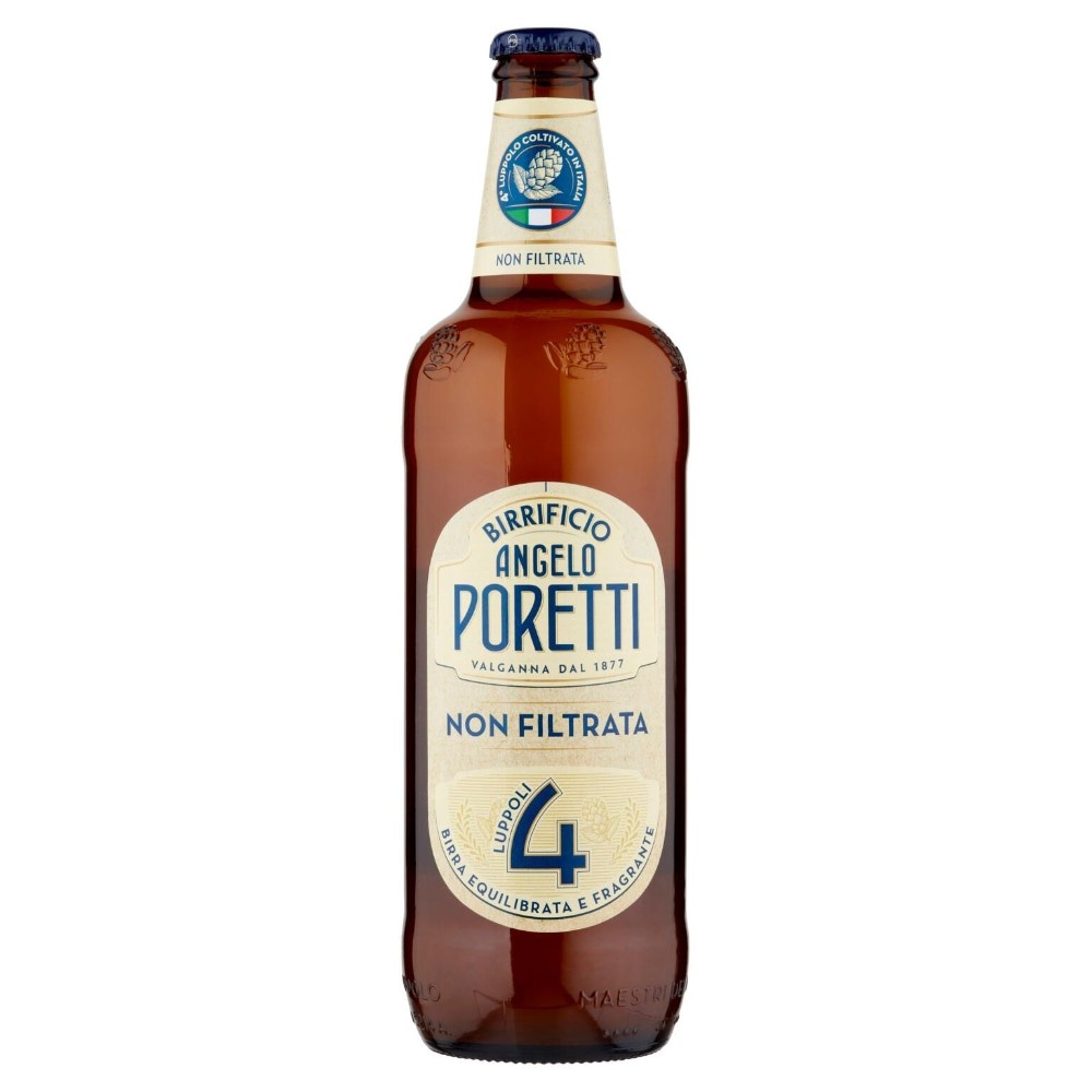 Birra 4 Luppoli Non Filtrata Birrificio Angelo Poretti 50 cl in offerta da Il Gigante