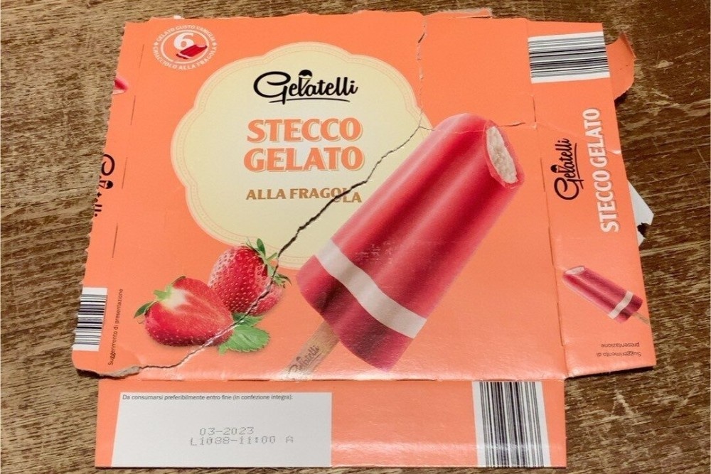 Gelatelli Stecco gelato alla fragola 2x 300 g - Offerta nel negozio Lidl