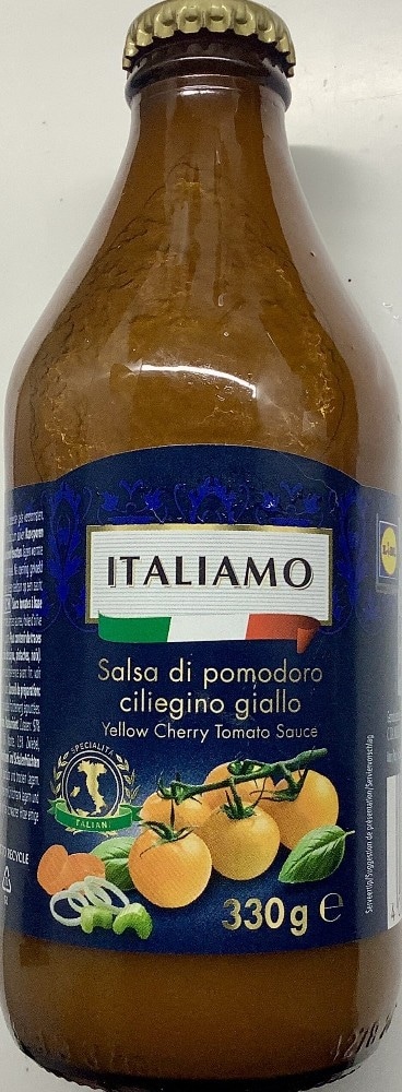 Italiamo salsa pronta di ciliegino 330 g confezione in offerta da Lidl