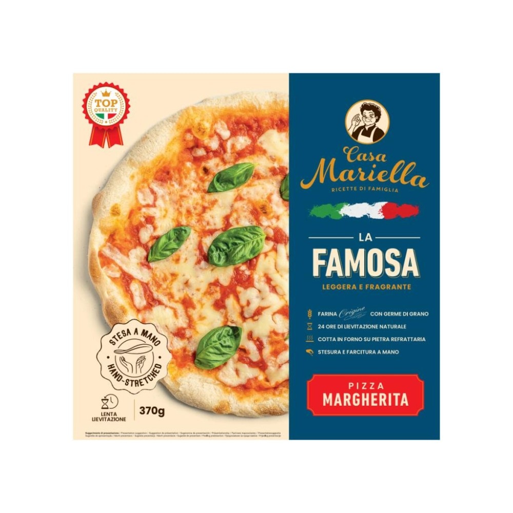 Pizza surgelata gusti assortiti da 370 g a 450 g in offerta da Iper La grande i