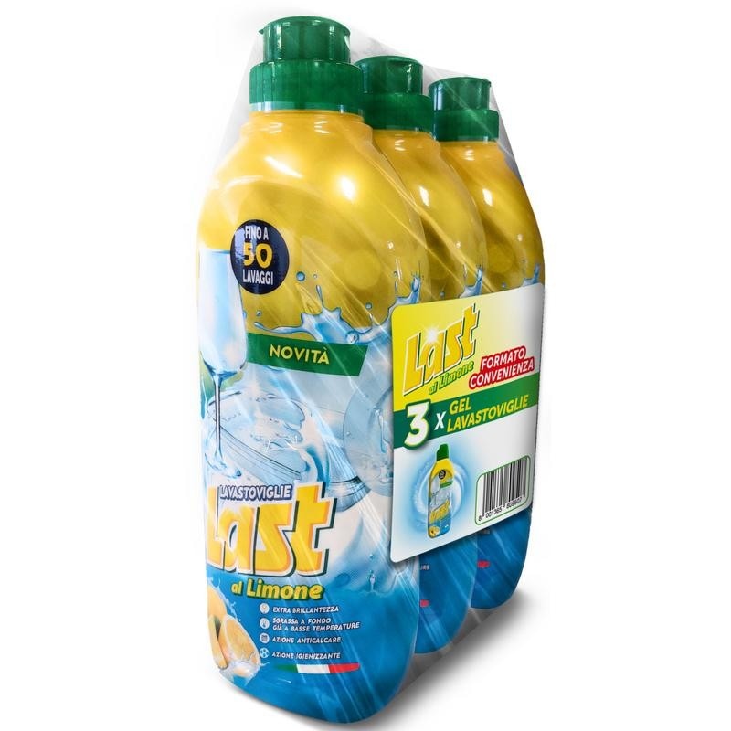 Gel per lavastoviglie 50 lavaggi x3 Last in offerta da Iper La grande i