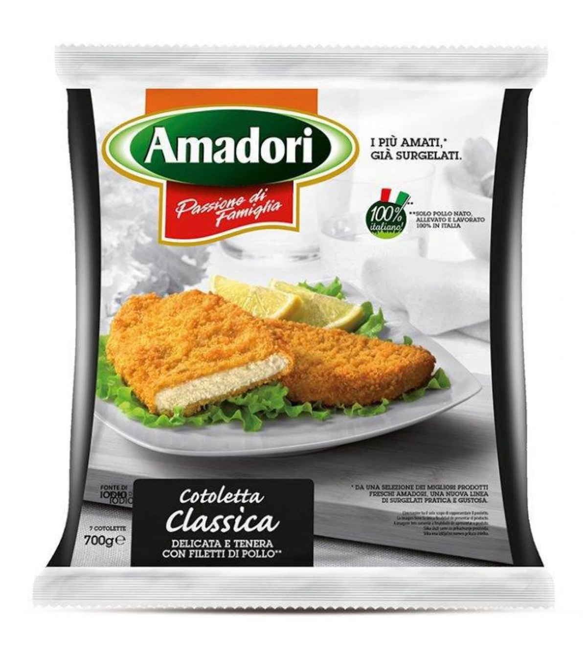 Cotoletta Classica Surgelata Amadori g 700 - Offerta nel negozio Bennet