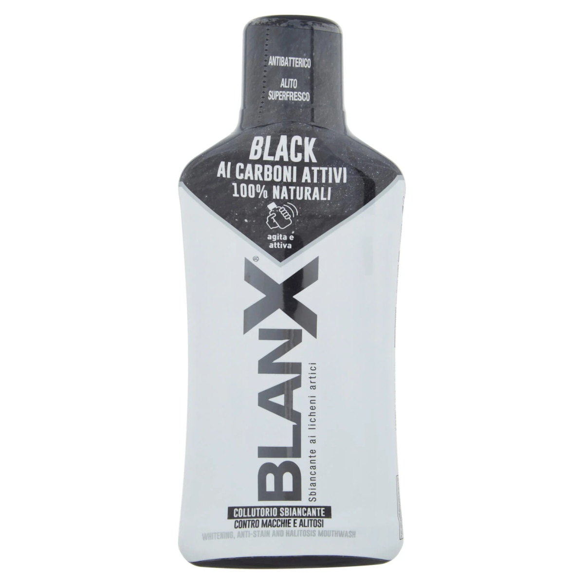 Blanx Black collutorio ai carboni attivi 500 ml - Offerta nel negozio Dm