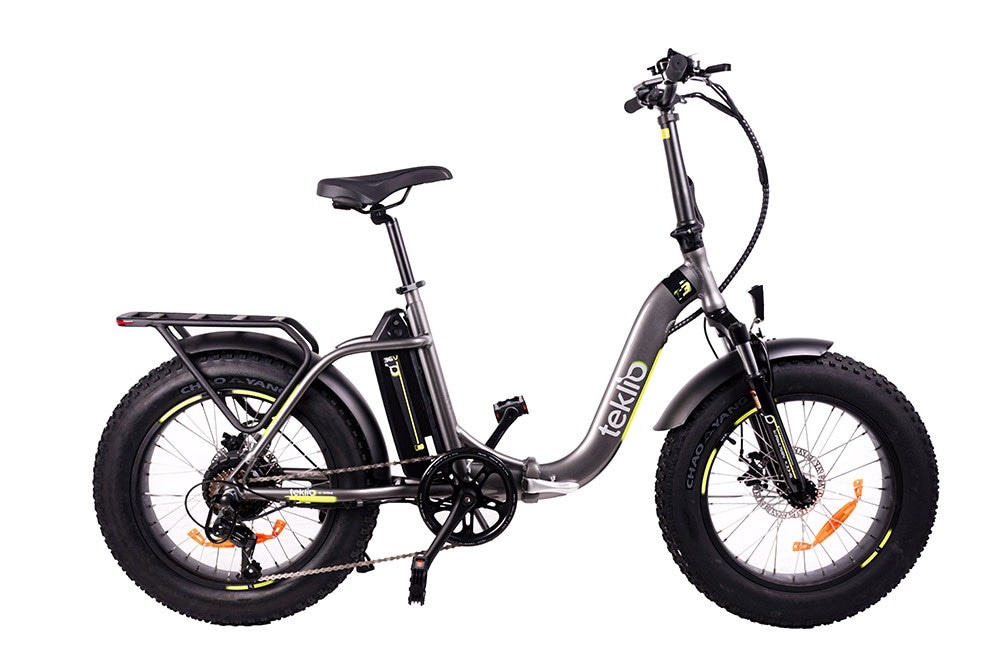 Fat E-Bike a pedalata assistita Teklio TF3 in offerta da Unieuro