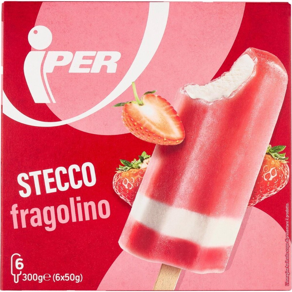 Stecco fragolino o limone e liquirizia 6 pezzi Iper in offerta da Iper La grande i