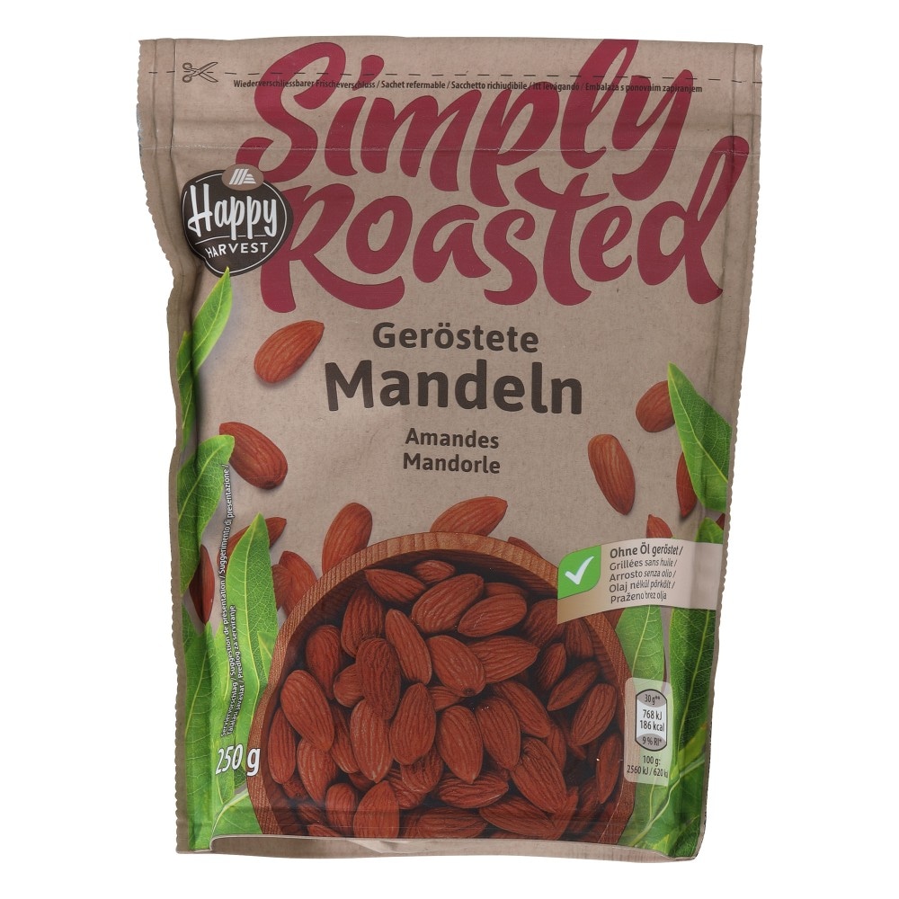 Frutta secca tostata 250/200 g Happy Harvest in offerta da ALDI