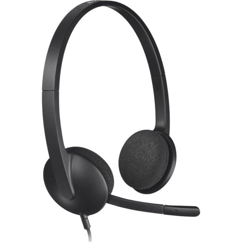 Cuffia ad archetto H340 Logitech in offerta da Unieuro