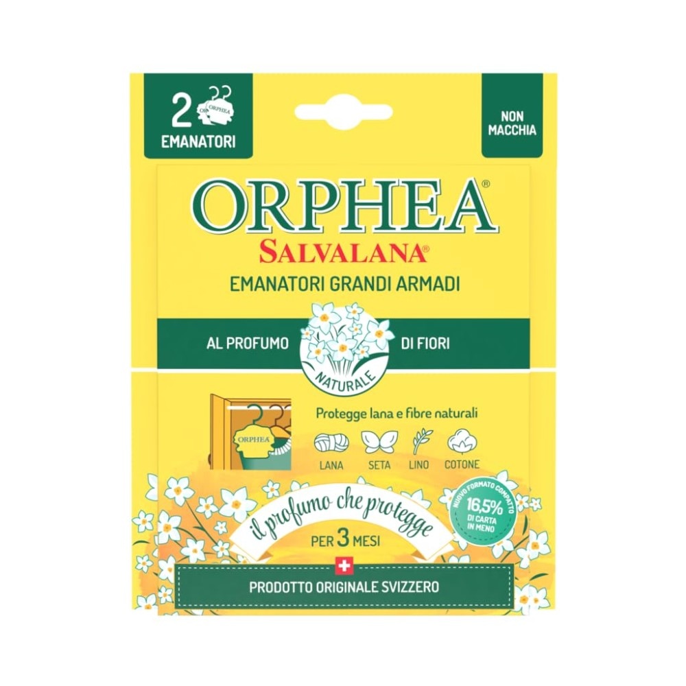 Orphea Salvalana profumatore per armadi 2 pezzi - Offerta nel negozio Dm