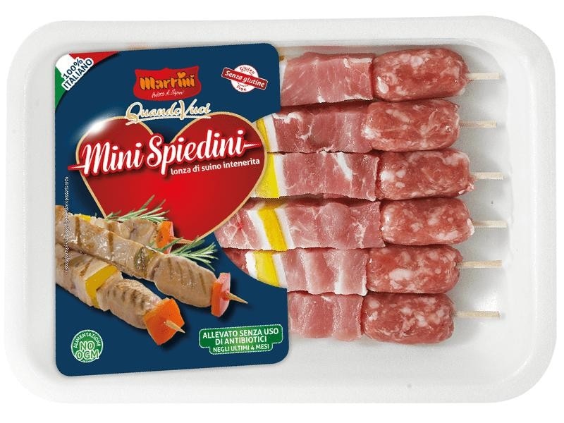 Mini spiedini di suino 400 g in offerta da Lidl