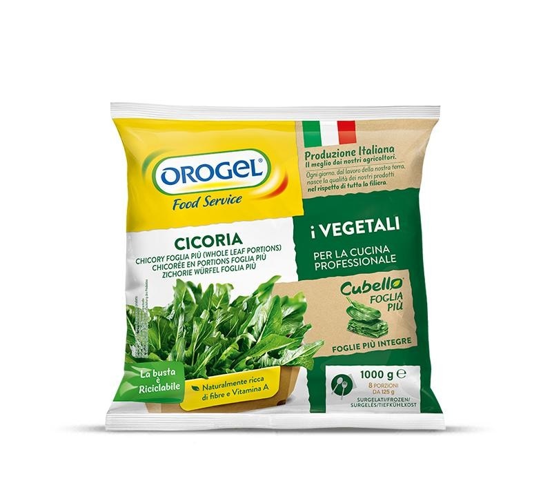 Spinaci, Cicoria o Bieta Cubello Foglia Più Orogel 900 g in offerta da Carrefour