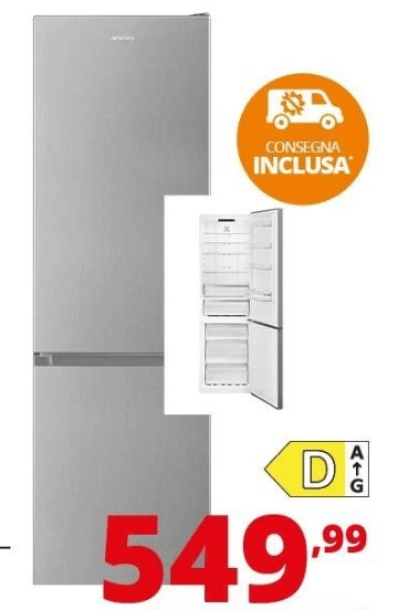 Smeg frigo combinato RC20XND 235 LT in offerta da Comet