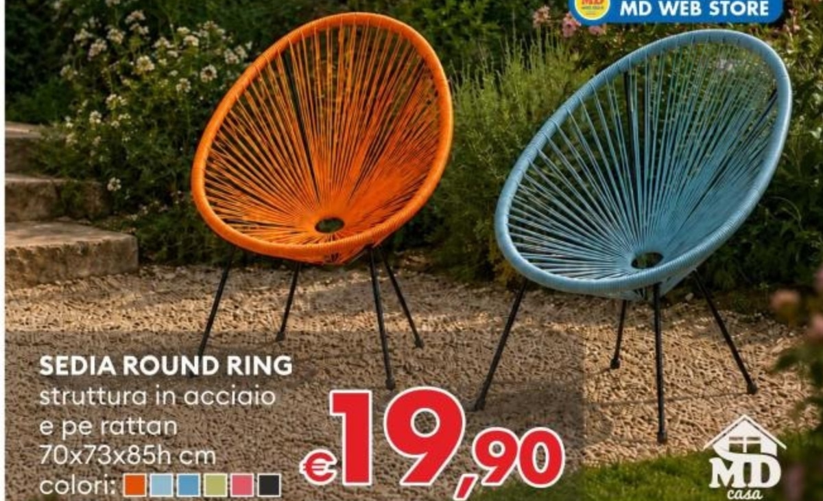 Sedia Round Ring - Offerta nel negozio MD