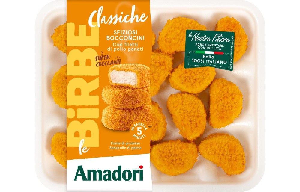 Linea Fidatissimi Amadori bocconcini birbe di pollo 300 g in offerta da Coop
