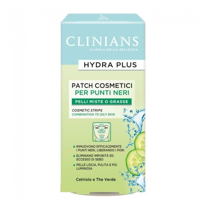 Clinians Hydra Plus patch punti neri 8 pz in offerta da Tigota