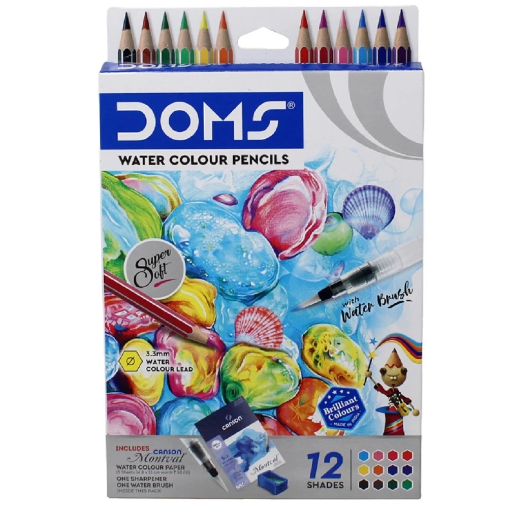 Pastelli colorati Doms 12 pezzi in offerta da Coop