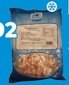 Gamberi Indopacifici Sgusciati Scottati 80/120 800 g Emmegel in offerta da Bennet