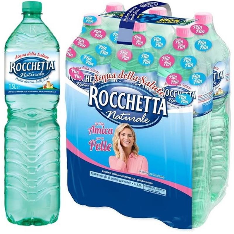 Acqua Naturale Rocchetta conf 6 pezzi da 1,5 lt cad in offerta da Carrefour