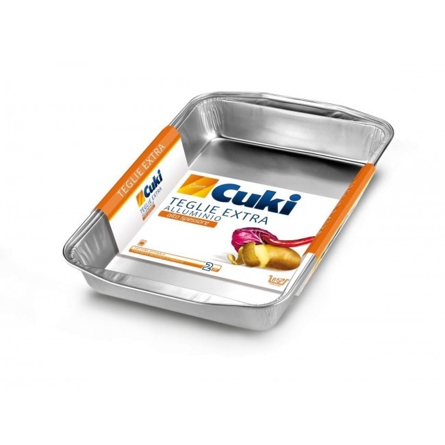 Vaschette in Alluminio Cuki Conf. 2 pz da 8 Porzioni in offerta da Carrefour