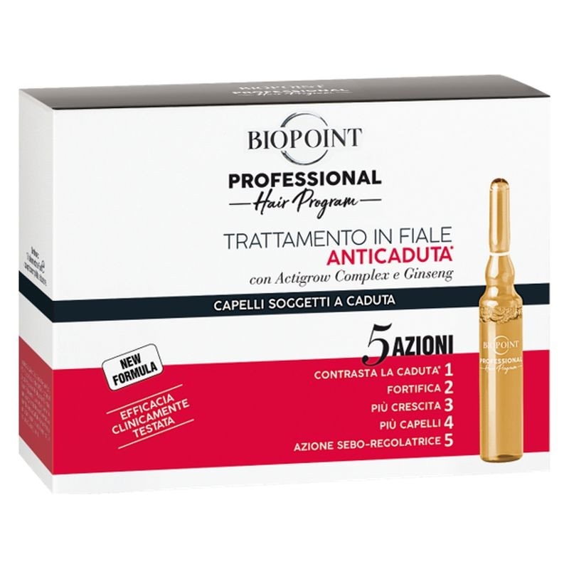 Biopoint Professional trattamento in fiale anticaduta in offerta da Bennet